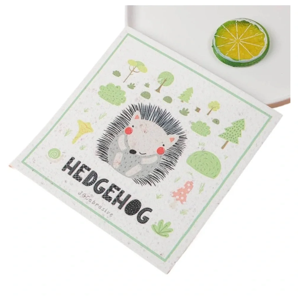 Flat kitchen sponge set